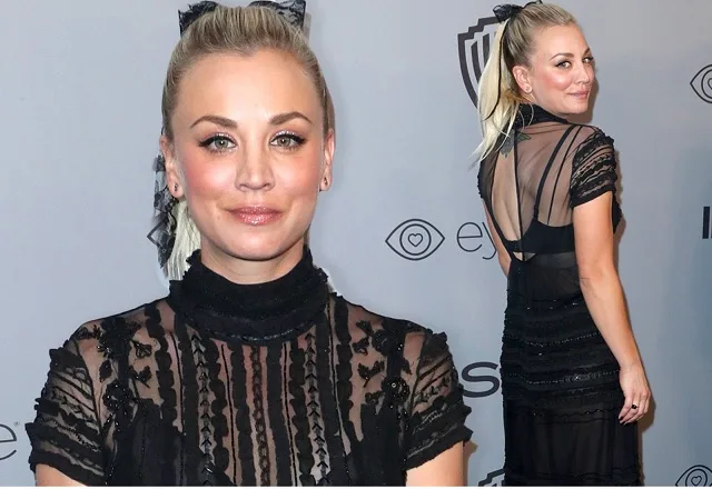 Kaley Cuoco Stuns In Gorgeous Patterned Dress For Special Occasion That Highlighted Her Complete